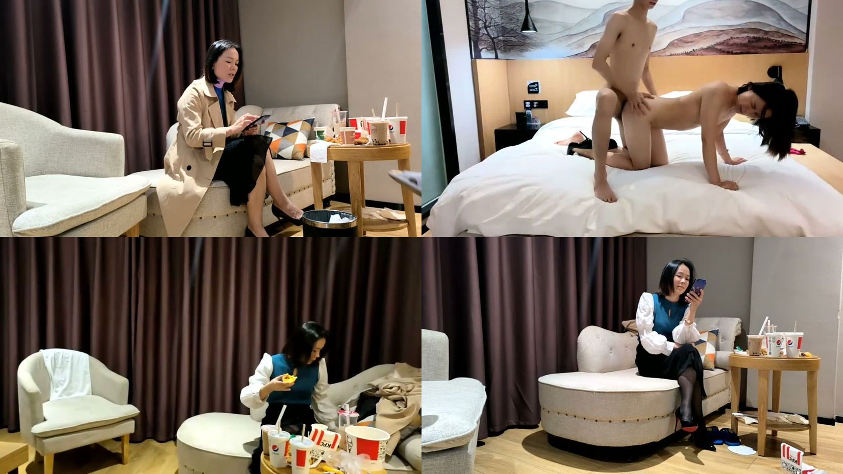 【瘦子先生探花】再约良家少妇，极品美腿高跟鞋，各种姿势轮番输出，太爽还想要再干一炮