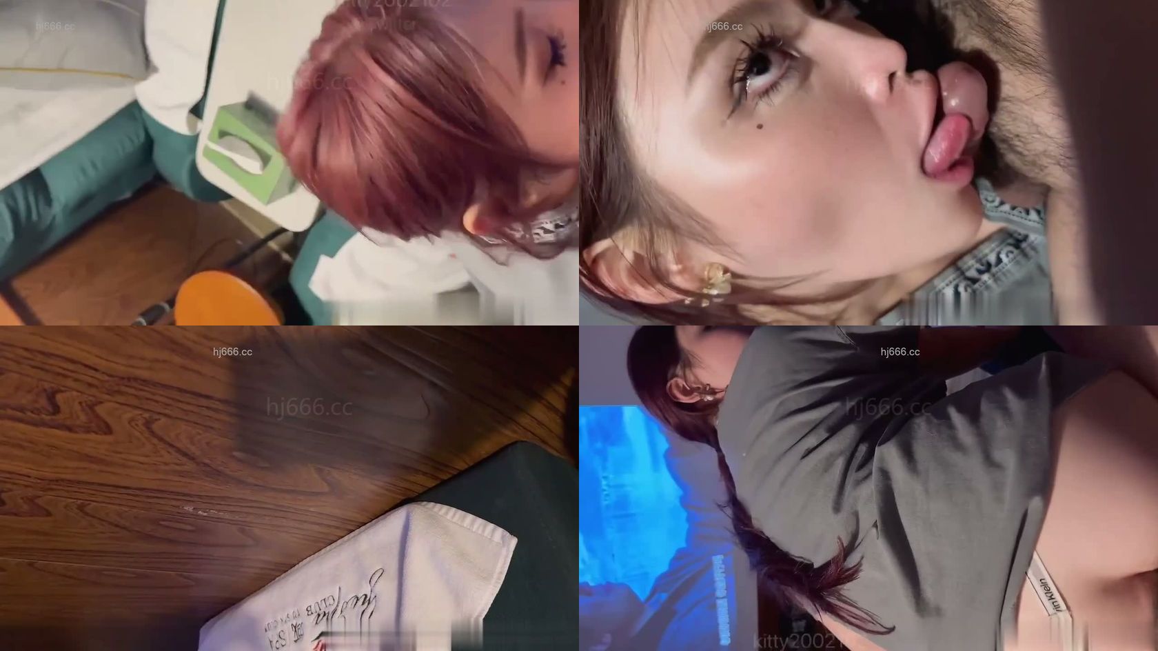 推特60W粉丝网黄潮妹「kitty」露脸性爱私拍 在上海约了小哥哥一起去按摩，趁技师出去我们……外面还能看到里面，好刺激